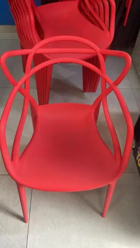 Cadeira alegra vermelha