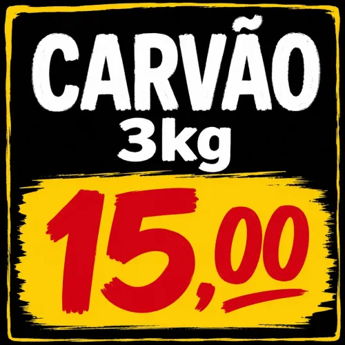 Carvão 3kg