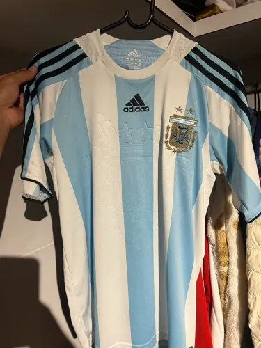 Camisa adidas Argentina original 2007 a 2009 MESSI