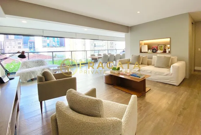 Apartamento a venda com varanda gourmet, 3 suítes, 2 vagas 162 m2 area util,Pinheiros Sao