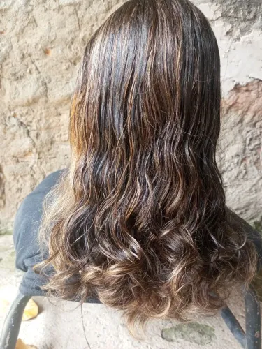 Lace front 13/4 cabelo humano natural
