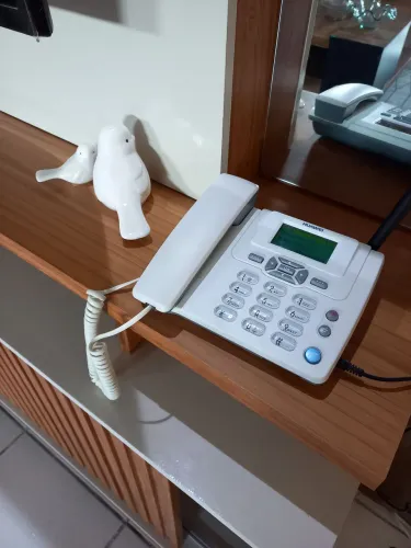 Telefone fixo com chip de celular 