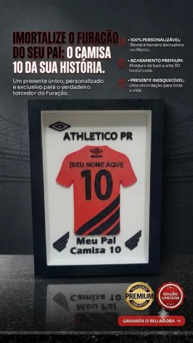 Quadro Furacão Homenagem dia dos Pais