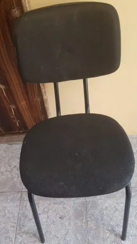 Cadeira de espera, cor preta