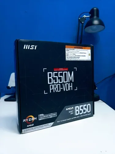 Placa-mãe MSI B550M PRO-VDH AM4 - Produto Novo
