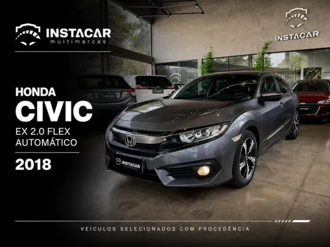Honda Civic Sedan EX 2.0 Flex 16V Aut.4p 2018