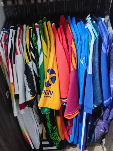 Coleção camisas de time