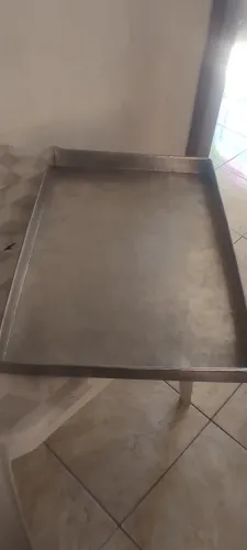 Tabuleiros assadeira inox