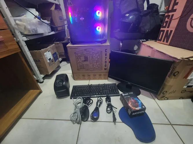 Pc GAMER COMPLETO CORE I7+8GB RAM+500GB+120GB