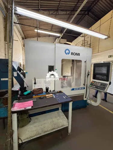 CENTRO DE USINAGEM 5 EIXOS ROMI DCM620 F - ANO 2018