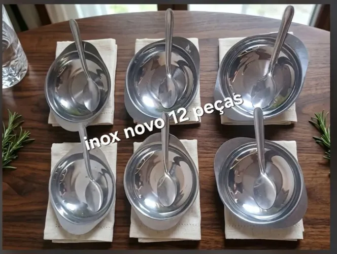 Kit sobremesa inox