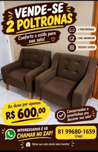 Vendo Poltronas