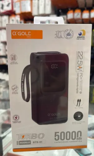 Power bank 50.000 mah novo pronta entrega
