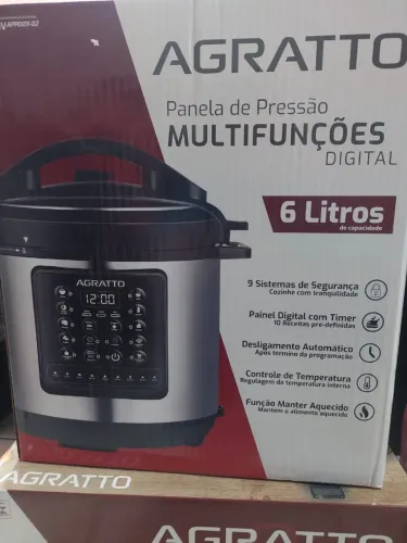 Panela de pressão 6lts multifuncional 
