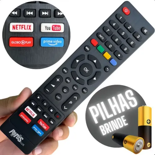 Controle Remoto Generico Para Tv Philco Britania Smart