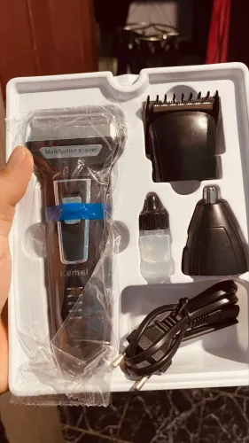 KEMEI KM-6558 3 EM 1 NOVO | APARADOR + BARBEADOR