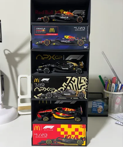 Kit de carrinhos F1 Mc Donalds