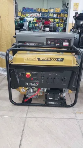 Gerador de energia 8Kva c/ partida elétrica Buffalo - Novo/Loja