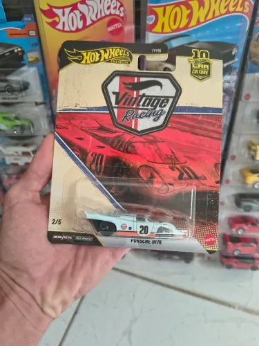Miniatura Hot Wheels Premium Porsche 917K - Vintage Racing Gulf