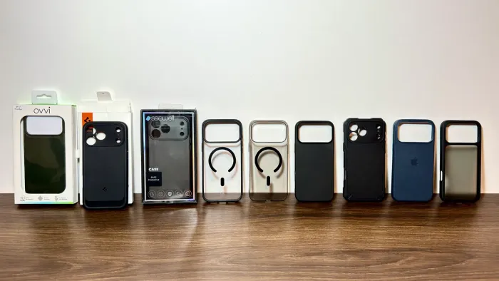 Conjunto de 9 (NOVE) capas cases para Iphone 17 pro max