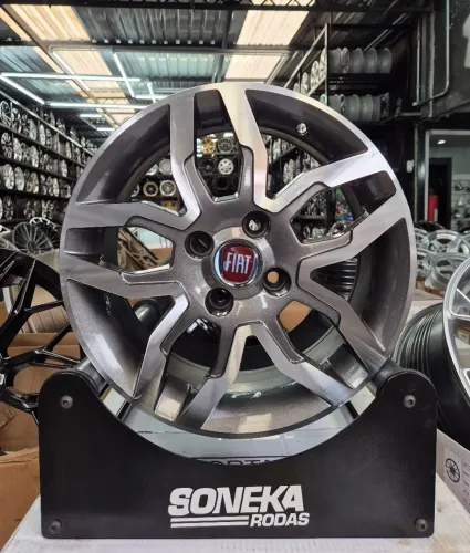 Jogo de rodas FIAT PALIO, IDEIA, SIENA, UNO aro 15 - 4x98 