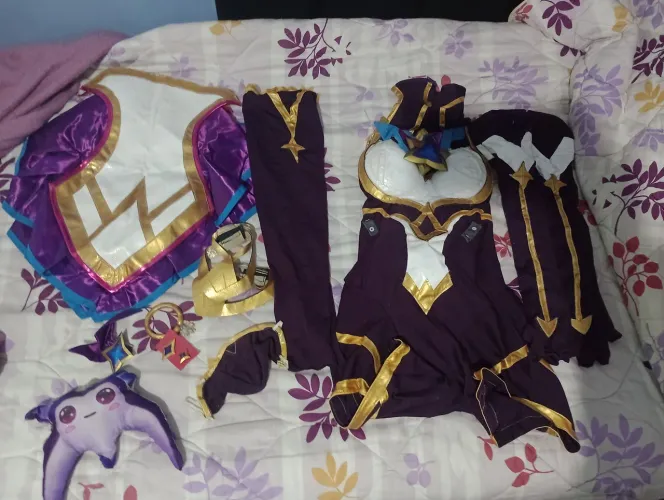 Cosplay Akali Star Guardian Completo | Roupa + Acessórios