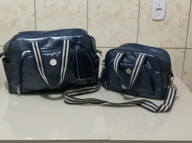 Kit bolsa maternidade com trocador 