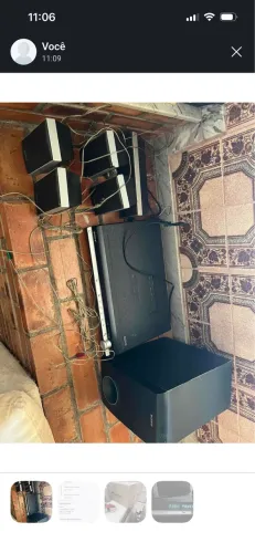 Hometheatre Sony DAV ótimo estado com defeito