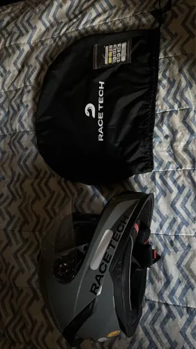 Capacete race tech, tamanho 60