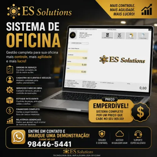 Sistema de Automação - Oficina Facil
