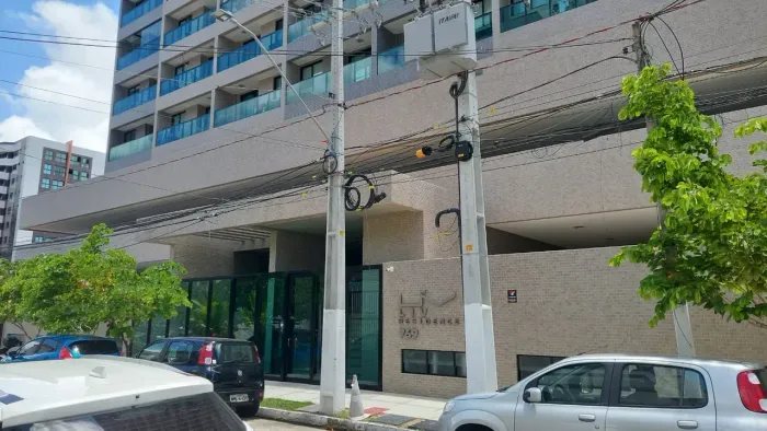 Apartamento quarto/sala mobiliado na Ponta Verde para Aluguel