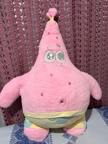 Pelúcia Patrick Estrela - 60CM - Boneco Patrick Bob Esponja