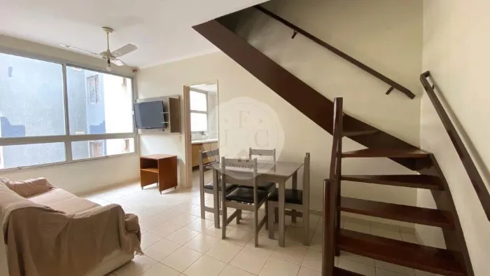 Apartamento Duplex Mobiliado com 1 Suíte - Locação - Higienópolis - Centro