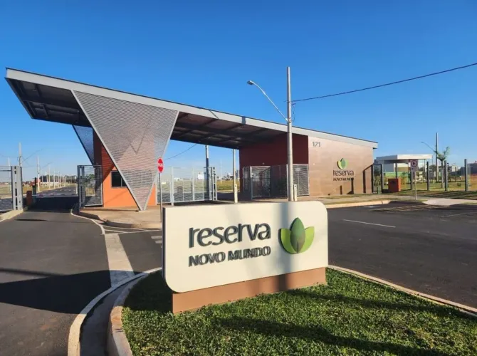 Terreno a venda condomínio reserva novo mundo