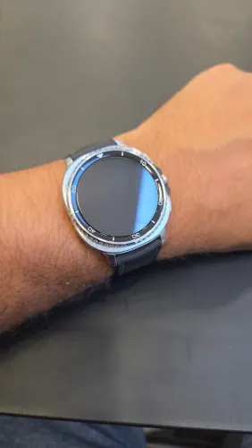 Relógio Samsung Galaxy Watch8 Classic LTE ? (3x no cartão)