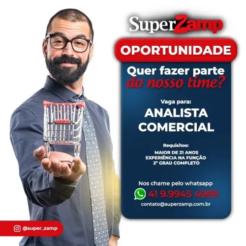 Analista de compras comercio varejista 