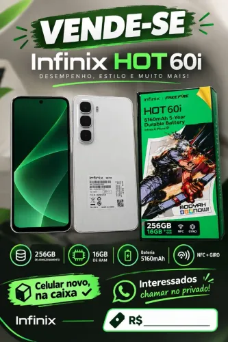 Celular Infinix Hot60