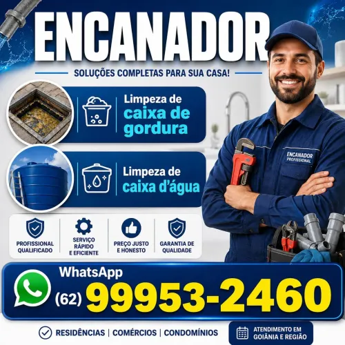 Encanador e desentupimento em geral