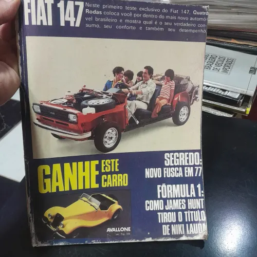 Revista automobilística ,relíquia do ano 1976