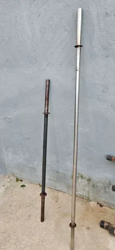 Barra para agachamento/supino maciça