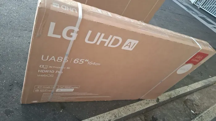 TV LG 65 polegadas na caixa lacrado 