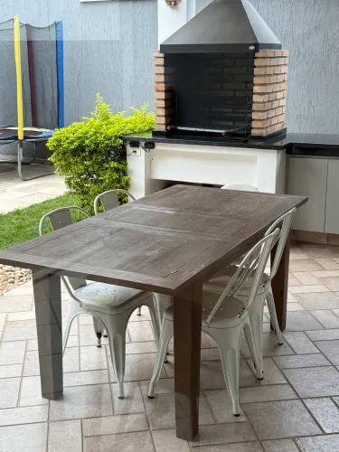 Mesa extensivel para reforma - Madeira