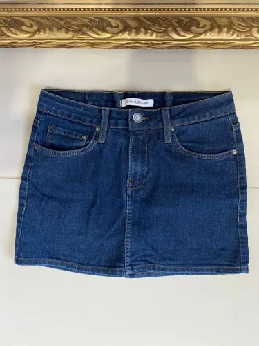 Saia Calvin Klein jeans feminina original desapego mini saia curta com lycra importada