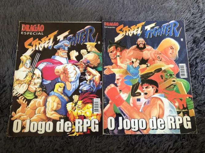 Revistas RPG Street Fighter