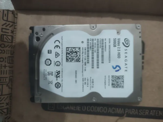 HD 500 GB, Totalmente conservado 