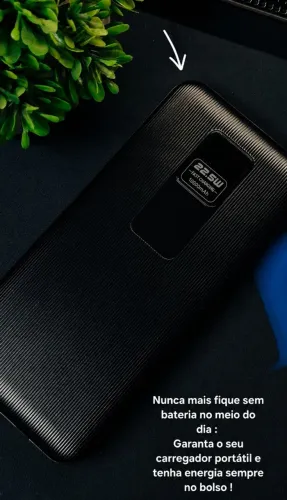 Carregador Portátil importado com carregamento rápido e 10.000 mAh