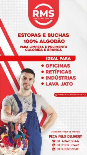 ESTOPA E BUCHA COLORIDA E BRANCA 100% ALGODÃO 