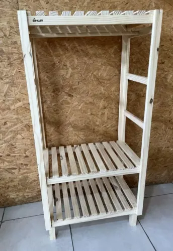Arara roupeiro de pinos Dupallets 
