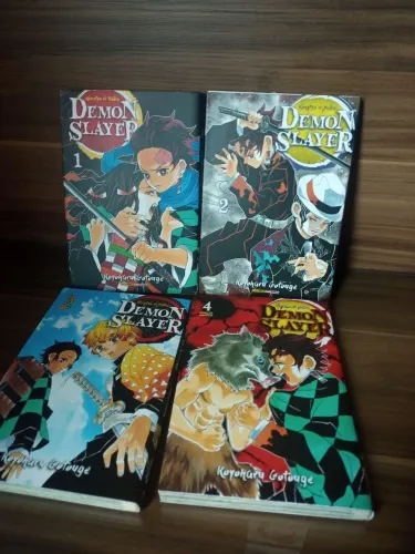 Demon Slayer Vol 1 ao 4