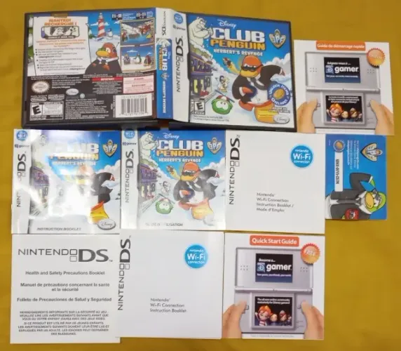 ( Sem Jogo ) Club Penguin Herbert's Revenge Nintendo DS